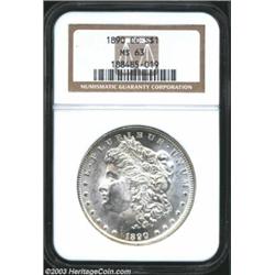 1890-CC $1 MS63 NGC.
