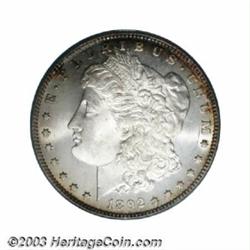 1892 $1 MS65 PCGS.