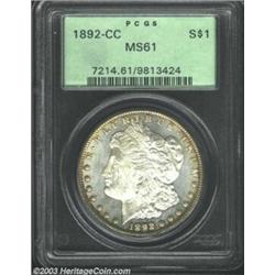 1892-CC $1 MS61 PCGS.