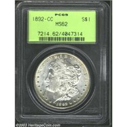 1892-CC $1 MS62 PCGS.
