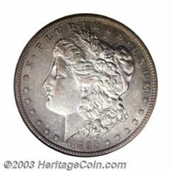 1893-S $1 AU50 NGC.