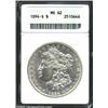 Image 1 : 1894-S $1 MS62 ANACS.