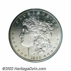 1894-S $1 MS63 Deep Mirror Prooflike PCGS.