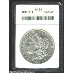 1895-O $1 AU50 ANACS.