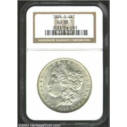 1895-O $1 AU55 NGC.
