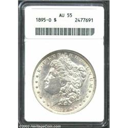 1895-O $1 AU55 ANACS.