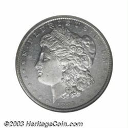 1895-O $1 AU58 Prooflike NGC.