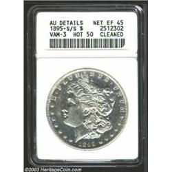 1895-S/S $1--Cleaned--ANACS. AU Details, Net XF45.