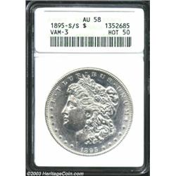 1895-S/S $1 AU58 ANACS.