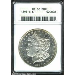 1895-S $1 MS62 Deep Mirror Prooflike ANACS.
