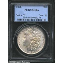 1896 $1 MS66 PCGS.