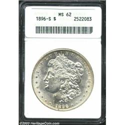 1896-S $1 MS62 ANACS.