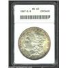 Image 1 : 1897-O $1 MS60 ANACS.
