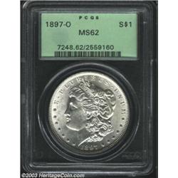 1897-O $1 MS62 PCGS.