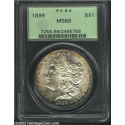 1899 $1 MS66 PCGS.