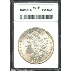 1899-S $1 MS64 ANACS.
