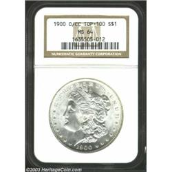 1900-O/CC $1 MS64 NGC.