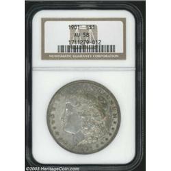 1901 $1 AU58 NGC.