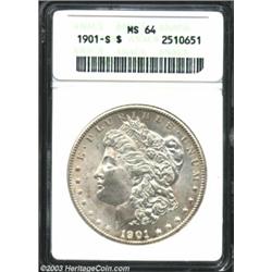 1901-S $1 MS64 ANACS.