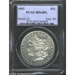 1902 $1 MS64 Prooflike PCGS.
