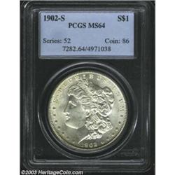 1902-S $1 MS64 PCGS.