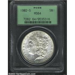 1902-S $1 MS64 PCGS.
