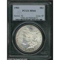 1903 $1 MS66 PCGS.