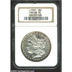 1903 $1 MS66 Prooflike NGC.