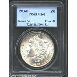 1903-O $1 MS66 PCGS.