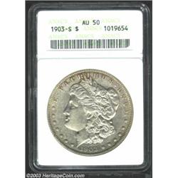 1903-S $1 AU50 ANACS.