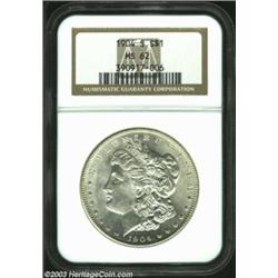1904-S $1 MS62 NGC.