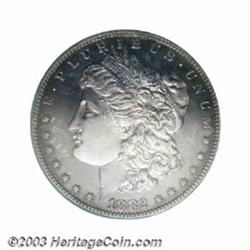 1882 $1 PR63 Cameo PCGS.