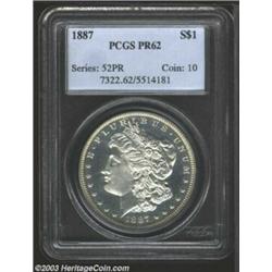 1887 $1 PR62 PCGS.