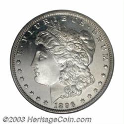 1896 $1 PR68 Cameo NGC.