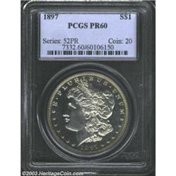 1897 $1 PR60 PCGS.