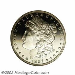 1897 $1 PR67 Ultra Cameo NGC.