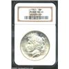 Image 1 : 1921 $1 MS65 NGC.