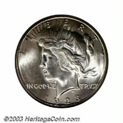 1923-S $1 MS65 NGC.