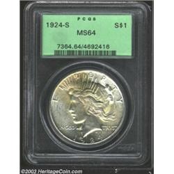 1924-S $1 MS64 PCGS.
