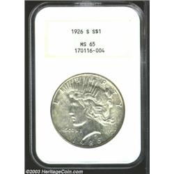 1926-S $1 MS65 NGC.