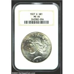 1927-D $1 MS64 NGC.