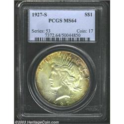 1927-S $1 MS64 PCGS.