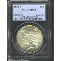 1928-S $1 MS64 PCGS.