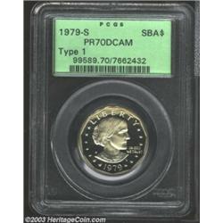 1979-S SBA$ Type One PR70 Deep Cameo PCGS.