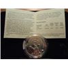 Image 2 : 1986 BOTSWANA SILVER PROOF 2 PULA XIII