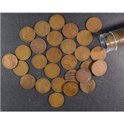 ROLL OF CIRCULATED 1911-D LINCOLN CENTS