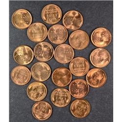 ( 21 ) BU 1936 LINCOLN WHEAT CENTS