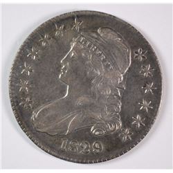 1829 BUST HALF DOLLAR XF/AU