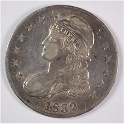 1832 BUST HALF DOLLAR XF/AU