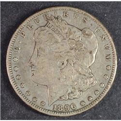 1896-S MORGAN DOLLAR XF